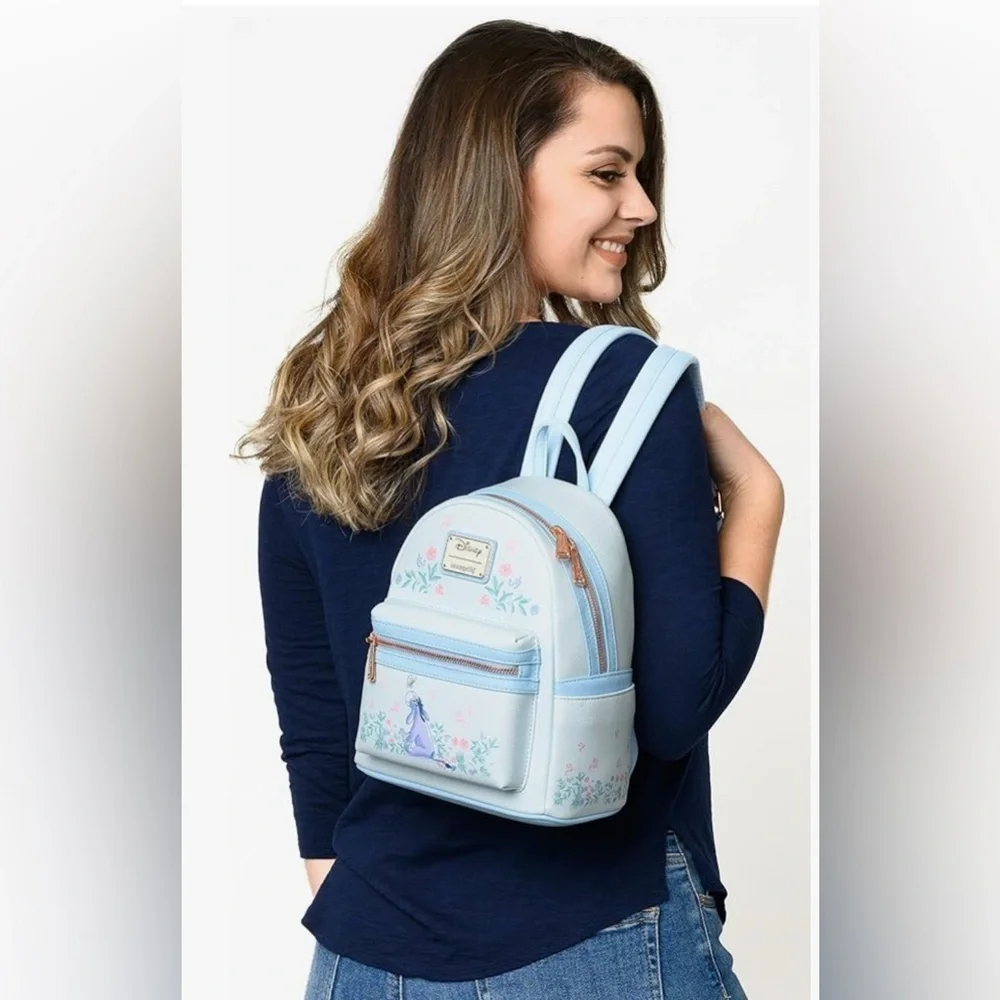 Disney Loungefly Pastel Blue Eeyore Backpack